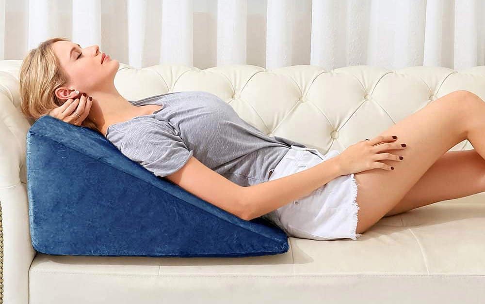 Triangualr Pillow After Breast Reduction Surgery