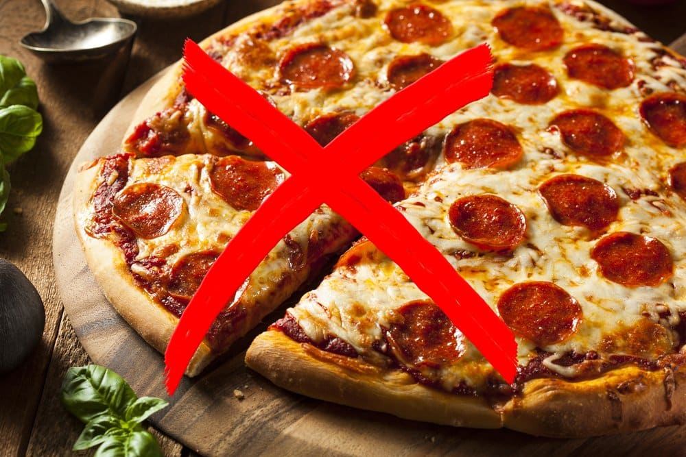 Avoid pizza after BBL