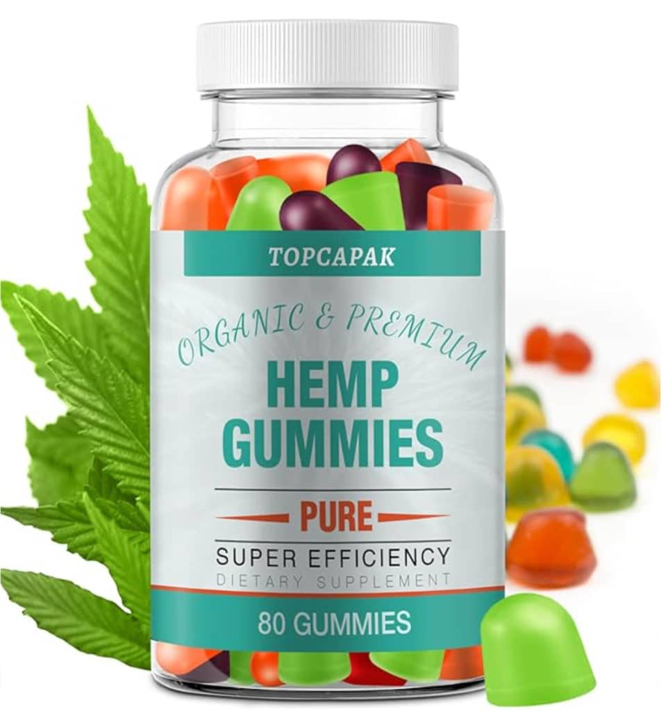 Natural Hemp Gummies High Potency Best Restful Cbdmd Cbdfx CBS CDB Gummy for Adults